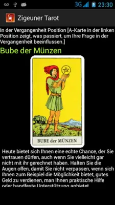 Zigeuner Tarot android App screenshot 1